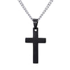 Christian Cross Pendant Necklace Men's Necklace Metal Religious Amulet Pendant Accessory Party Jewelry