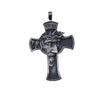Christian Good Friday Cross Pendant Men's Vintage Necklace Sweater Chain
