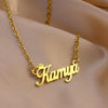 Christmas Gift Cute Classic Princess Style Name Necklace
