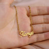 Christmas Gift Cute Classic Princess Style Name Necklace