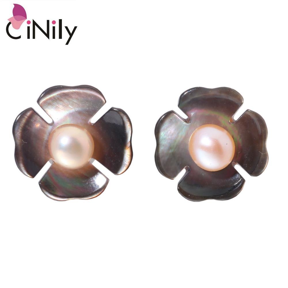 Authentic. Soild 925 Sterling Silver Natural Shell Pearl Wholesale for Women Jewelry Engagement Stud Earrings 12mm SE026