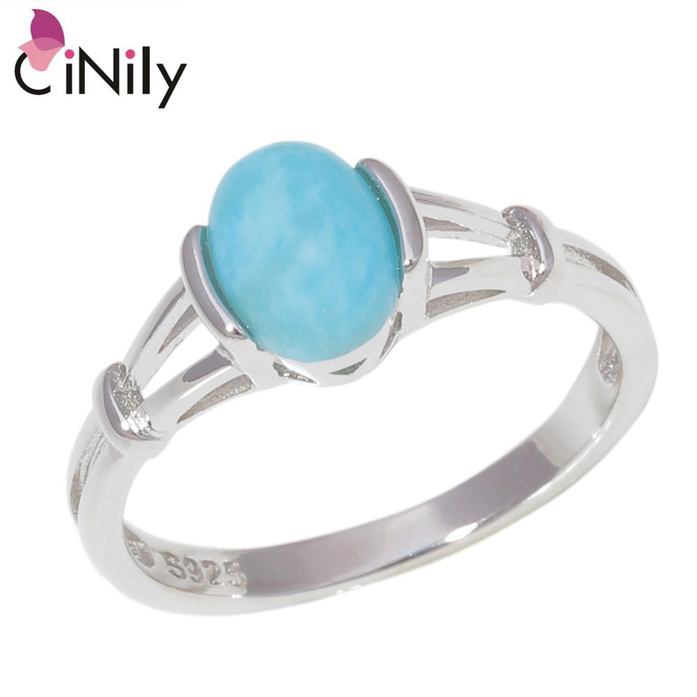Natural Larimar Solid 925 Sterling Silver Wholesale Top Quality Latesst Twilight Bella Women Jewelry Ring Sz 6-10 SR010