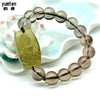 Citrine Zodiac Nature Stone Bouddha Men Women Lucky Jewerly Love Classic Style Fashion Bracelet Crystal Round Beads Buddha