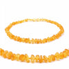 Classic 10 Colors Original Amber Teething Necklace for Baby Lab Tested Authentic Natural Amber Stone Necklaces for Baby Jewelry