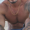 Classic 2MM Black Box Chain Necklace Men Titanium Steel Chain Necklace For Men Jewelry Gift