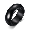 Classic 7mm Stainless Steel Wedding Bands Basic Rings for Men Woman Comfort Fit US Size 6 to 13