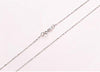 Classic Basic Chain 100% 925 Sterling Silver Lobster Clasp Adjustable Necklace Chain Fashion Jewelry for Women 46CM