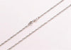 Classic Basic Chain 100% 925 Sterling Silver Lobster Clasp Necklace Chain Fashion Jewelry for Women 40/45CM Snack Chain YNC089