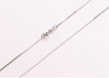 Classic Basic Chain 100% 925 Sterling Silver Lobster Clasp Necklace Chain Fashion Jewelry for Women 40/45CM Snack Chain YNC089