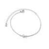 Classic Cubic Zirconia Bracelets For Women Stainless Steel Charm Couple Bracelet 2023 Trend Jewelry Gift pulseras mujer