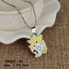 Classic Cute Necklace Anime GO 10 Styles Enamel Pocket Monster Choker Necklaces For Women Pendant Collar For Fan