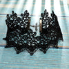 Classic Gothic Tattoo Lace Choker Women Necklace 1 Piece Stretch Velvet women necklace jewelry gift N002