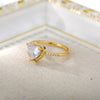 Classic Heart Rings For Women Stainless Steel Cubic Zirconia Ring Engagement Bridal Wedding Band Jewelry Couple Gift bague femme