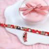 Classic Japanese Style Ribbon Rope Doll Choker Cute Romantic Women Girls Bird Cat Carp Pendant Short Necklace Jewelry