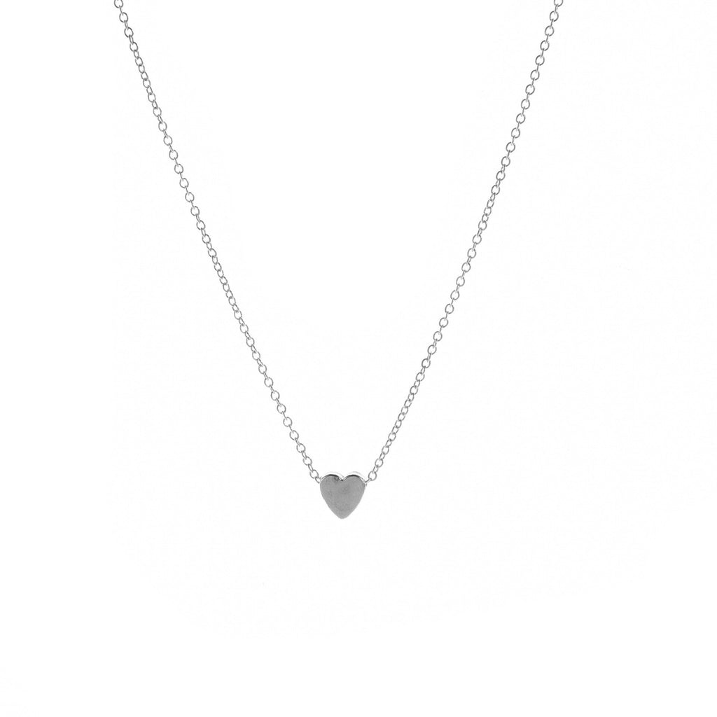 Classic Love Heart Choker Golden Silver Color Pendant Necklace For Women Collar Neck Jewelry