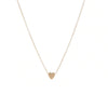 Classic Love Heart Choker Golden Silver Color Pendant Necklace For Women Collar Neck Jewelry
