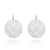 Classic s Big Hollow Flower Drop Earrings For Woman Gold Silver Color Bohemian Jewelry Statement  Party Gift