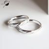 Classic Scrub Rings for Women Free Carving Letters Men Sterling 925 Silver Lovers Engagement Fashion Jewelry Wedding Rings 2020