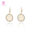 Classic Tree of Life Earrings Jewelry Gold/Rose Gold/Silver Plated Round Drop Earrings For Women Jewelry Gifts Drop Shipping