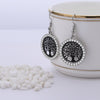 Classic Tree of Life Earrings Jewelry Gold/Rose Gold/Silver Plated Round Drop Earrings For Women Jewelry Gifts Drop Shipping