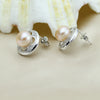 Classical pearl earrings wedding 925 silver pearl earrings Jewelry for women birthd gift