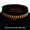 Clavicle Chain Linked Neck Necklaces for Women GIft Minimalist Gold Color Stainless Steel Choker Necklace Jewelry 2021