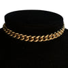 Clavicle Chain Linked Neck Necklaces for Women GIft Minimalist Gold Color Stainless Steel Choker Necklace Jewelry 2021