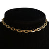 Clavicle Chain Linked Neck Necklaces for Women GIft Minimalist Gold Color Stainless Steel Choker Necklace Jewelry 2021