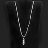 Clear Quartz Crystal Necklace, Clear Quartz Point, Clear Quartz Stone Necklace