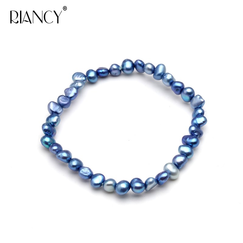 Clearance Beautiful natural Multicolor pearl bracelet adjustable bohemia pearl bracelet Company gift