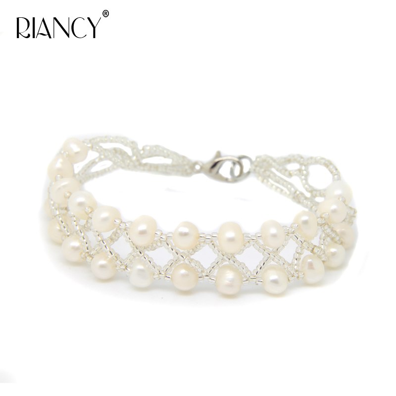 Clearance natural pearl bracelet female simple multicolor multi-layer jewelry girlfriend birthd gift