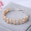 Clearance natural pearl bracelet female simple multicolor multi-layer jewelry girlfriend birthd gift