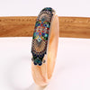 Cloisonne Natural Red Agate Bangle Chalcedony Female Gift To Mother Lover 2020 New 925 Sterling Silver Bracelet JB10