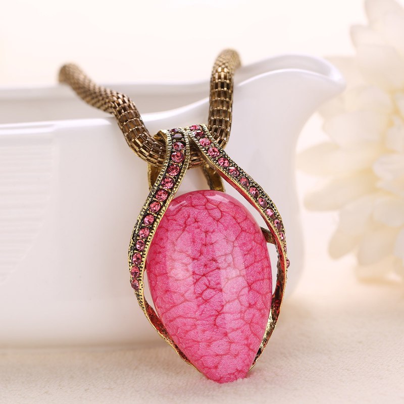 Colar Plant Fine Jewelry Real Limited Chains Necklaces 2015 Fashion Bohemia Chain Pendant Necklace Summer Body Jewellery Women