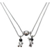 Colgante de astronauta para parejas, collar magnético, joyería de amistad, regalos de San Valentín