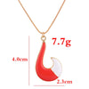 Collar de cola de zorro de mariquita para mujer y hombre, Gargantilla de cadena dorada, joyería para niños y niñas, regalo de gato negro, accesorios