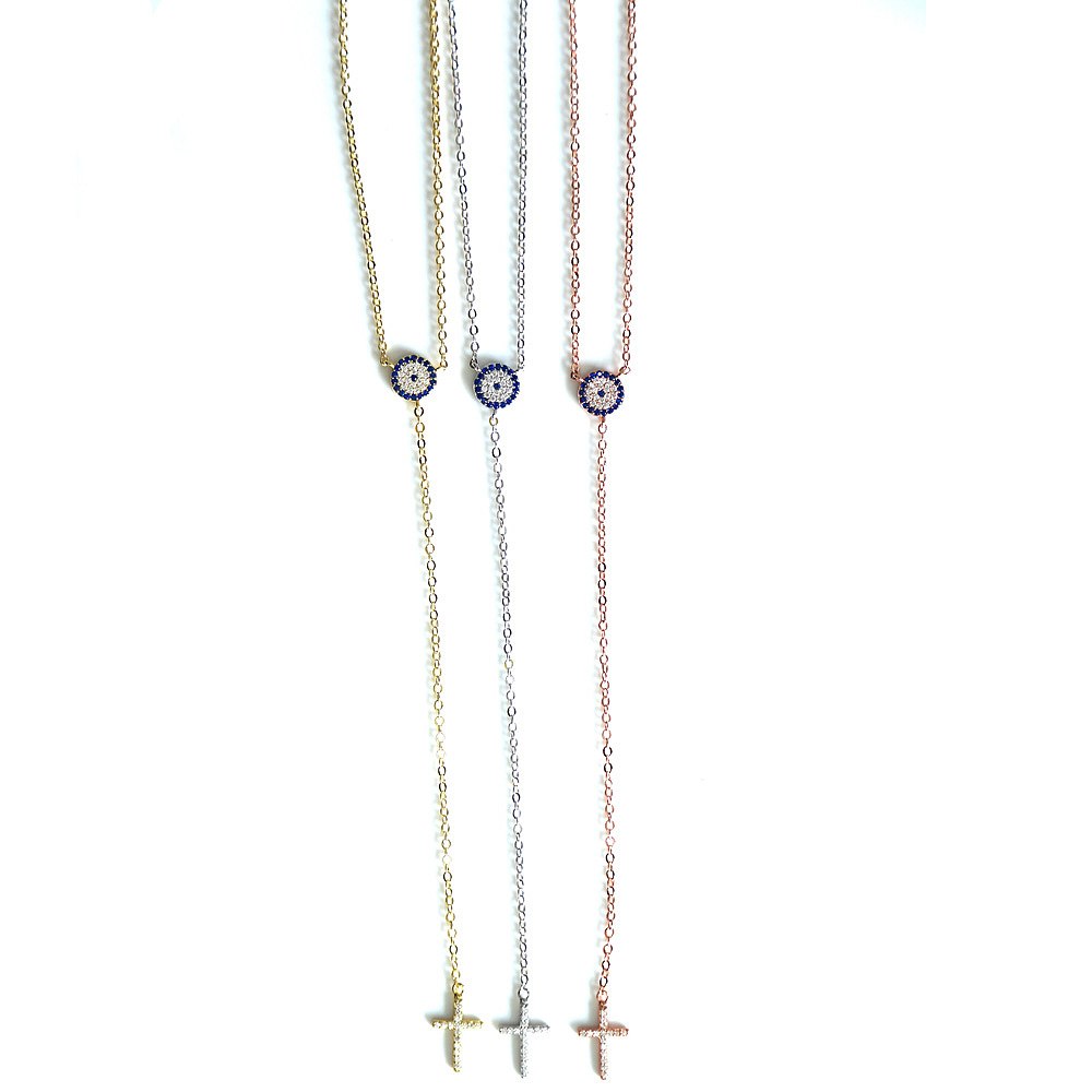 2020-Trendy-Round-Blue-evil-Eyes-CZ-Necklaces-Y-Shape-Long-Necklace-Pave-CZ-cross-charm