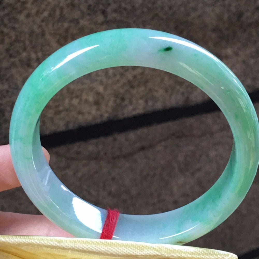 Collect Jewelry Fine Jewelry Jadite Natural burma jade bangle bracelet jade naturelle jonc myanmar jade bracelet Certificate