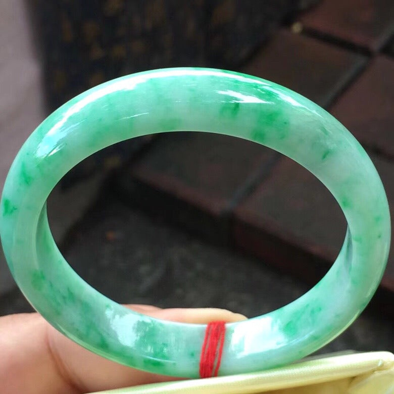Collect Jewelry Fine Jewelry Jadite Natural burma jade bangle bracelet jade naturelle jonc myanmar jade bracelet Certificate
