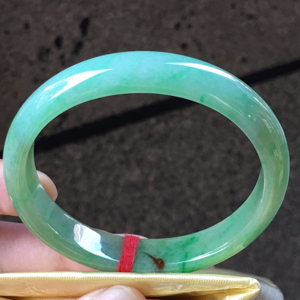 Collect Jewelry Fine Jewelry Jadite Natural burma jade bangle bracelet jade naturelle jonc myanmar jade bracelet Certificate