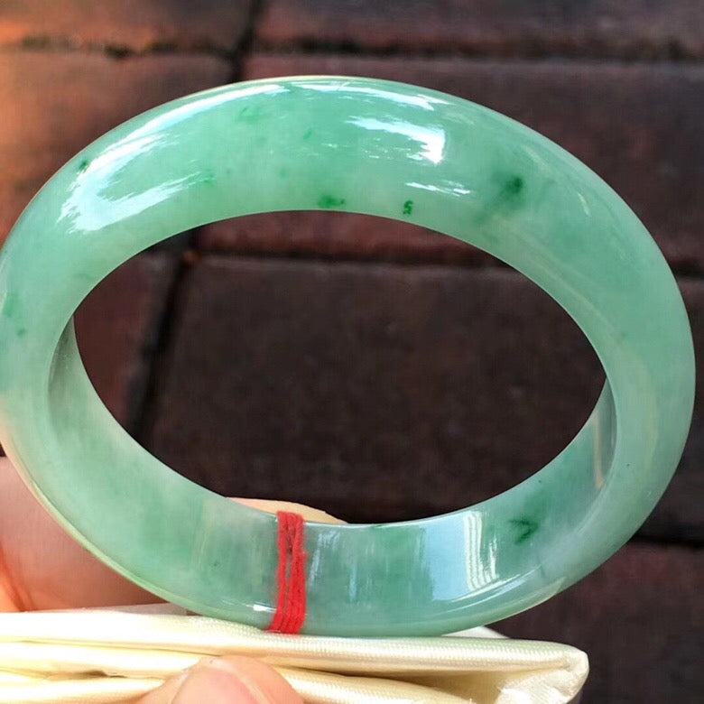 Collect Jewelry Fine Jewelry Jadite Natural burma jade bangle bracelet jade naturelle jonc myanmar jade bracelet Certificate