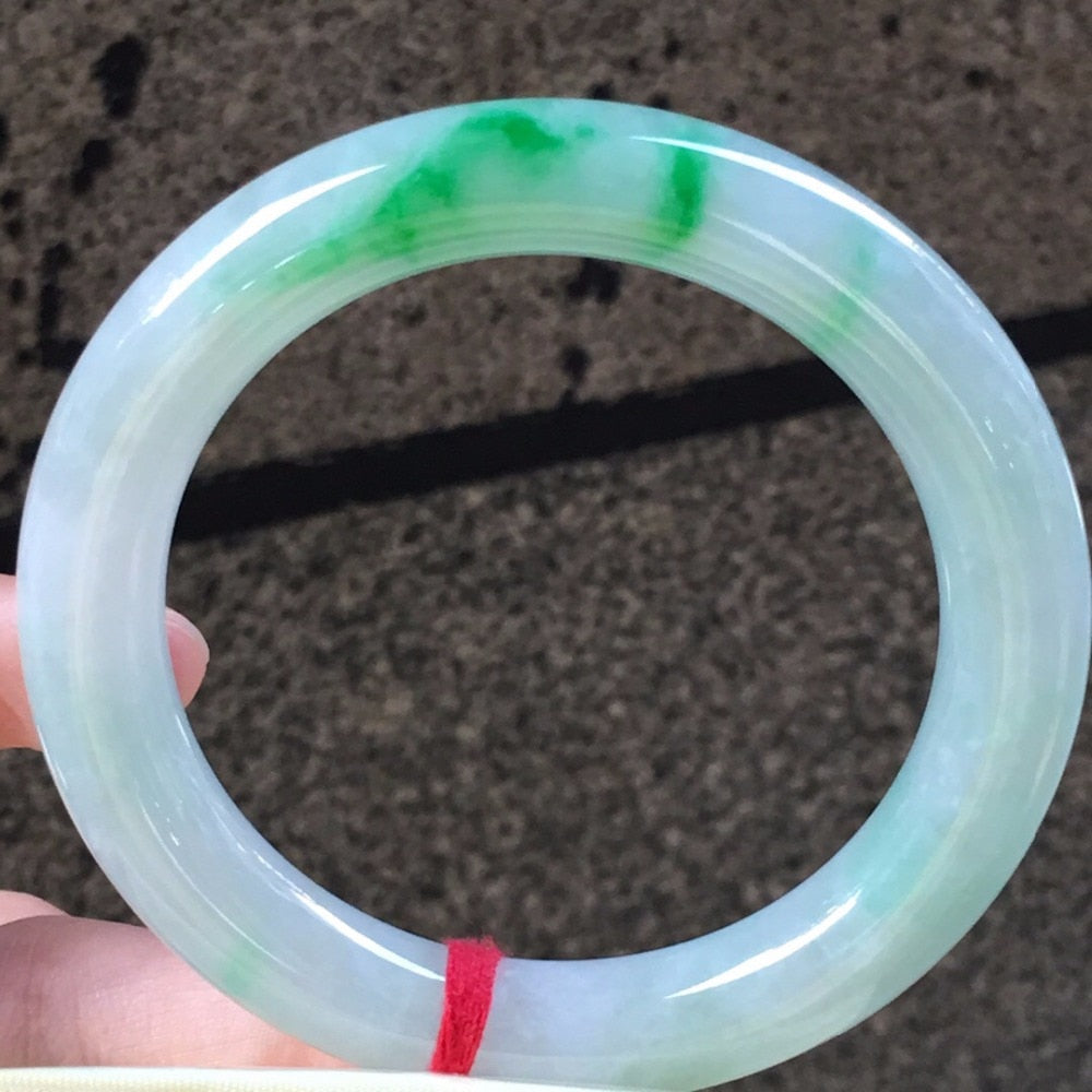 Collect Jewelry Fine Jewelry Jadite Natural burma jade bangle bracelet jade naturelle jonc myanmar jade bracelet Certificate