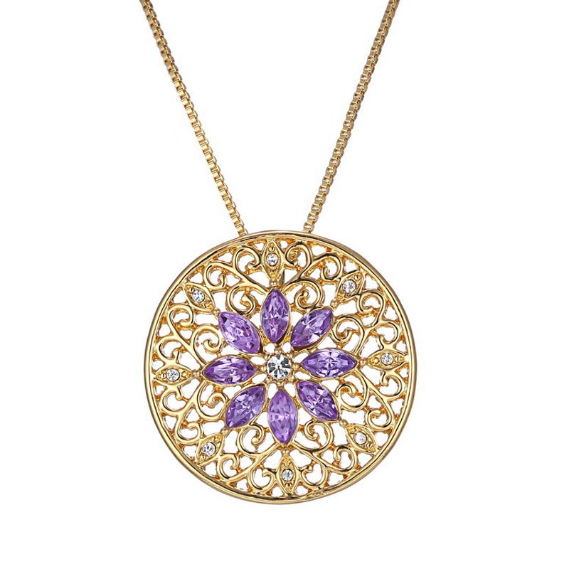 New-Gold-Round-Tree-Pendant-Necklace-Crystal-Long-Necklace-for-Women-2020-Female-Wedding-Engagement-Jewelry
