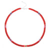 Colorful African Vinyl Disc Beads Necklaces for Women Girls Handmade 2021 Summer Beach Collar Necklace for Holidays New