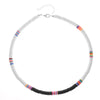 Colorful African Vinyl Disc Beads Necklaces for Women Girls Handmade 2021 Summer Beach Collar Necklace for Holidays New