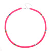 Colorful African Vinyl Disc Beads Necklaces for Women Girls Handmade 2021 Summer Beach Collar Necklace for Holidays New