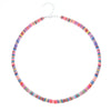 Colorful African Vinyl Disc Beads Necklaces for Women Girls Handmade 2021 Summer Beach Collar Necklace for Holidays New