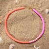 Colorful Beads Necklace Women Girl Necklace Summer Beach Surf Jewelry