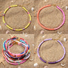 Colorful Beads Necklace Women Girl Necklace Summer Beach Surf Jewelry