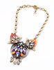 Colorful Big Pendant Chunky Costume Necklace Perfume Women Boho Necklace Statement Jewelry